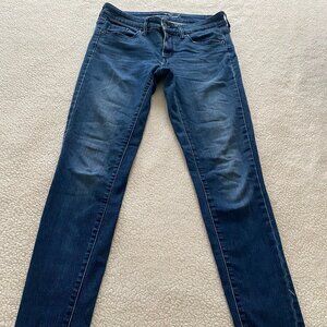 Universal Thread, Dark-Medium Wash, Skinny Jeans, Size 2 (26R)